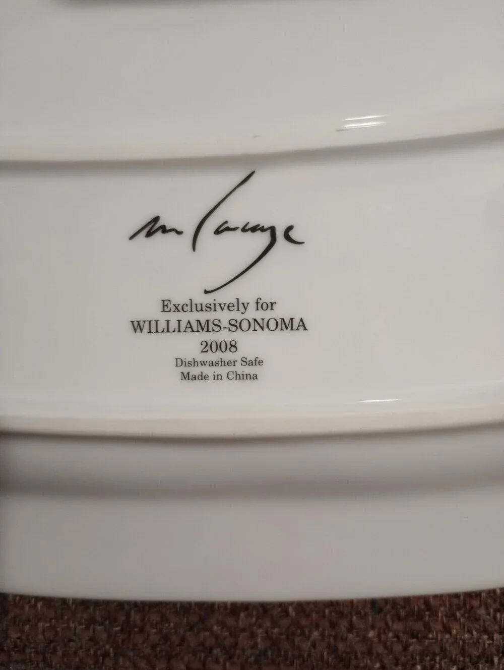 Williams Sonoma 2008 Blue Fish 21